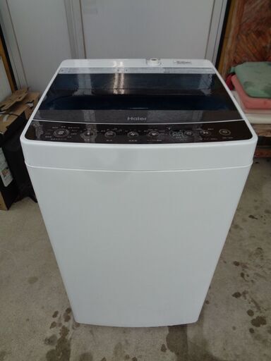 Haier ハイアール　4.5㎏全自動洗濯機　JW-C45A　2019年製　中古