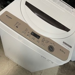 2023年　シャープ　洗濯機　6kg 