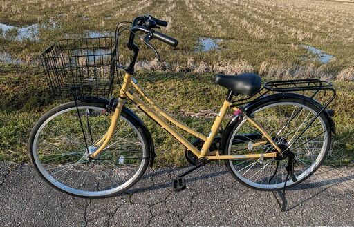 丸石２６インチ自転車　外装５速　ほぼ新品