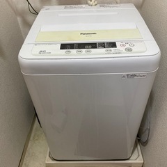 Panasonic製／洗濯機／5kg
