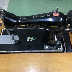 HAPPY 足踏みミシン アンティークミシン ミシン台 インテリア