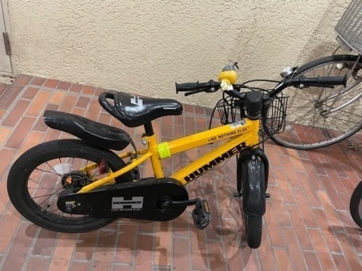 値下げ！！美品、16inch キッズ用自転車