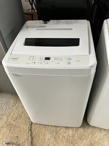 マクスゼン 洗濯機 6.0kg JW60WP01 2020年製