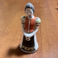 【決定】ハンガリー☆ハンドプリント(手描き)の人形