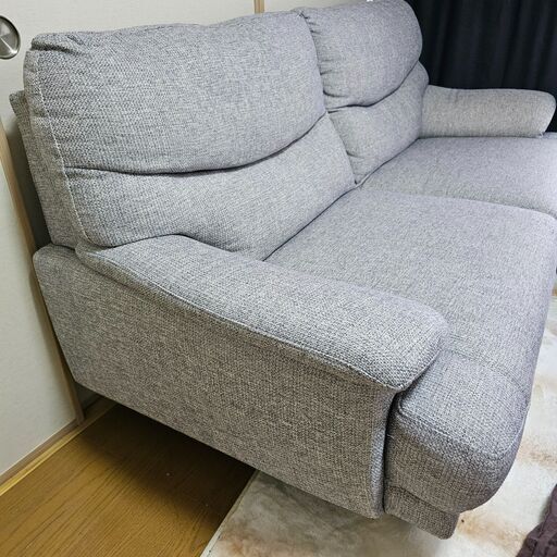 ニトリ ソファ キャッツ3 グレー 三人用ソファー