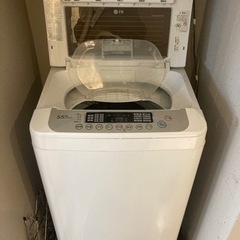 【引取限定、無料】LG WF-C55SW 洗濯機