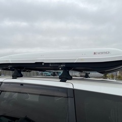 ルーフボックスとレールのセット