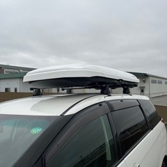 ルーフボックスとレールのセット