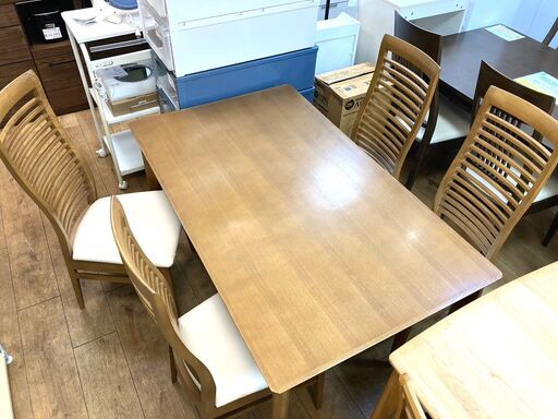 4人用ダイニングセット ニトリ ロレイン2 135 MBR