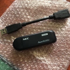 【売れました】【無線LAN USB子機】NEC wl900u