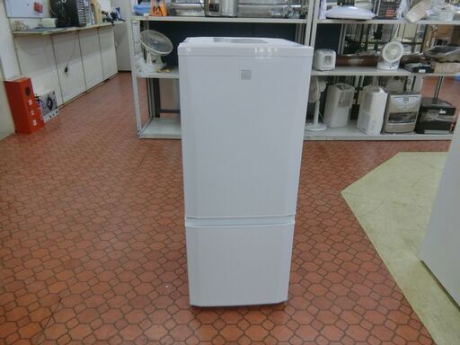 ID 132876　冷蔵庫２ドア　146L　三菱　２０１８年　MR-P15ED-KW