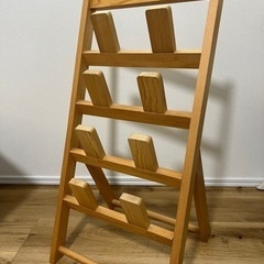 断捨離中！【美品】IKEA  イケア　スリッパ　スリッパ立て　ラ...