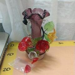 0405-118 ガラス製　花瓶