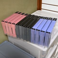 Nakabayashi　ポケットアルバム　ピンク・黒・青各4冊