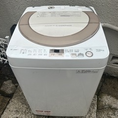 2017年製　sharp 洗濯機