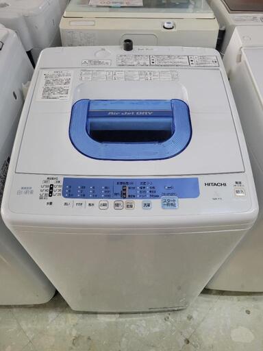 【新生活SALE】HITACHI　日立　7kg洗濯機　NW-T71　中古　リサイクルショップ宮崎屋住吉店24.4.5K