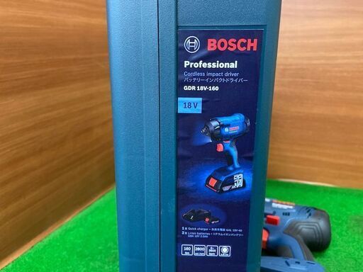 充電式インパクトドライバー GDR18V-160 ボッシュ BOSCH 税込￥19,800-【店頭引取限定】【寄楽屋 きらくや 成田本店】