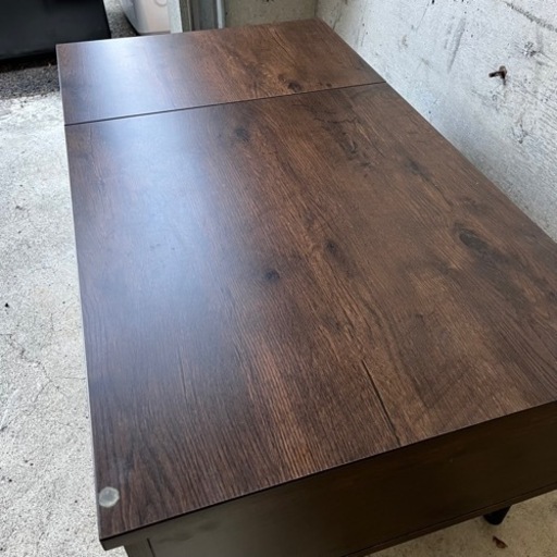 武田コーポレーション リフトアップ ローテーブル ブラウン 90×50×60cm