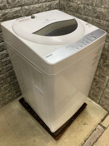 全国送料無料★3か月保証★洗濯機★東芝★2018年★5㎏★AW-5G6★S-655