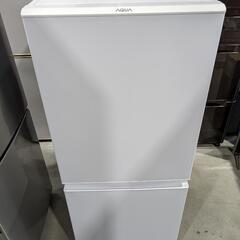 AQUA　126L 2ドア冷凍冷蔵庫　AQR-13E8(W) 2022年製　