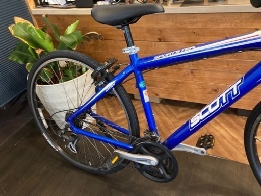 SCOTT SPORTSTER P6 前後タイヤ・チューブ新品！】アルミフレーム3×7速  