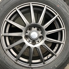 ⭐️取引中 値下げしました 美品VELVA17インチアルミホイールとおまけ 