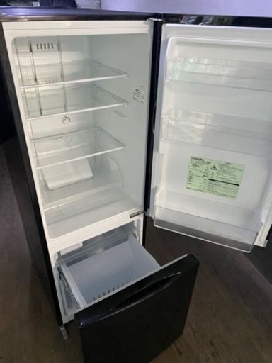 福岡市内配送設置無料 GR-M15BS-K 冷蔵庫 BSシリーズ ピュアブラック  