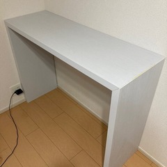 コの字カウンターテーブル120cm