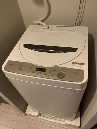 交渉中★美品SHARP 洗濯機 ES-GE6E 2021年製￥45000円