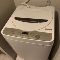 交渉中★美品SHARP 洗濯機 ES-GE6E 2021年製￥4...