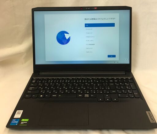 新入荷!!　Win11 FullHD120Hz Lenovo Ideapad Gaming 3 15IHU6 第11世代Core i5-11320H メモリ16GB　ノートPC　動作チェックOK　初期化済み　　堺市　東区　初芝　リサイクルショップ　【ジャングルジャングル堺初芝店】