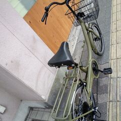 [Welby]Cipolla(チポラ)20吋 コンパクト自転車 外装6段/LEDオート/マットオリーブ