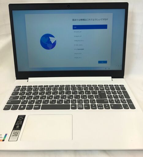 新入荷！！ Lenovo IdeaPad L3 15ITL6 i7-1165G7 8GB ノートPC 動作