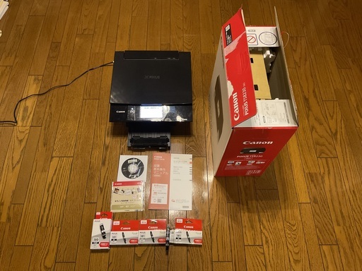 Canonプリンタージャンク　正規品大容量インク付