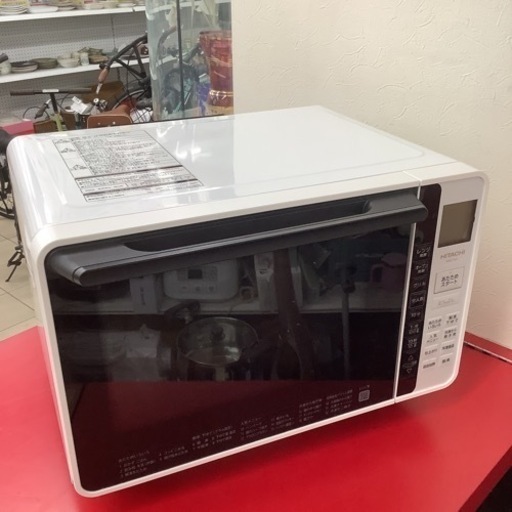 HITACHI  日立　オーブンレンジ　MRO-F6A  2020年製  フラットテーブル