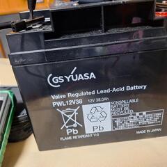 GS　YUASA12V38AH　超長寿命バッテリー　