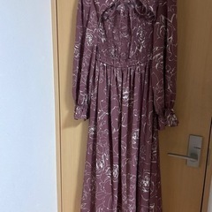 No.31【ほぼ新品】ピンク　お上品　ワンピース