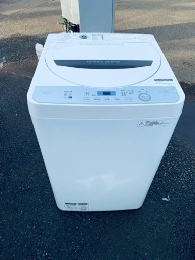 シャープ　全自動電気洗濯機　ES-GE4C-T