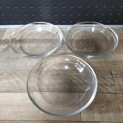 新品 Sasaki Glass 小皿 ３枚セット