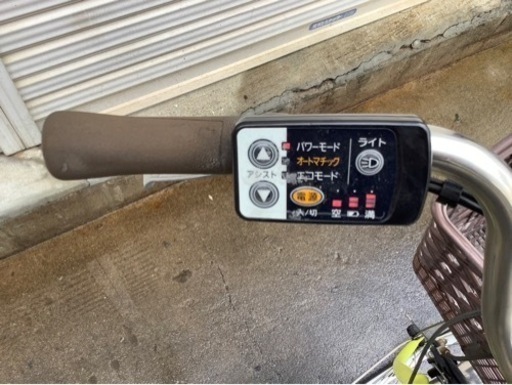 376 パナソニック最新機種電動アシスト自転車vivi24インチ キミドリ