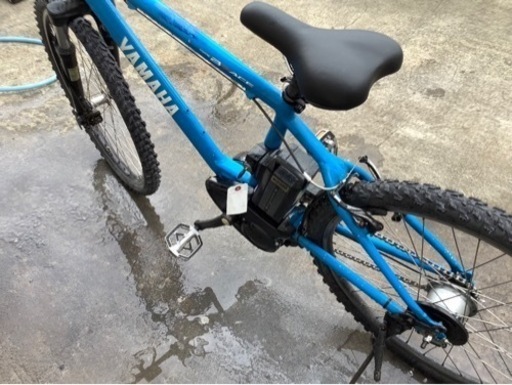 380 ヤマハ新機種電動アシスト自転車PASBRACE26インチブルーアルミボディー