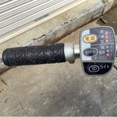 384 パナソニック電動アシスト自転車vivi24インチシルバーボディー