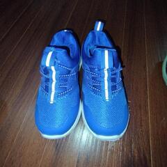 青い靴 15cm