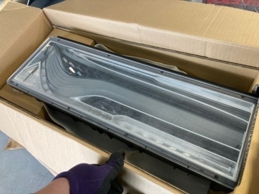 歌舞伎テール スモーク 左側水没 右側美品