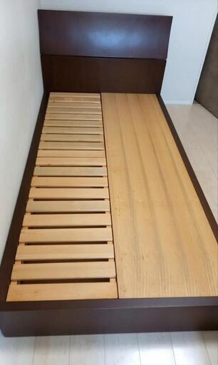 ☆大塚家具 シングルベッドセット 引出し×3☆