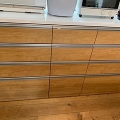 ニトリ　カップボード　食器棚　　