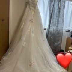 【cocomelody】9号ウエディングドレスLD5148