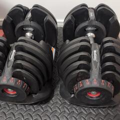 ダイヤル式可変ダンベル