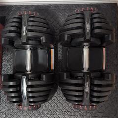 ダイヤル式可変ダンベル