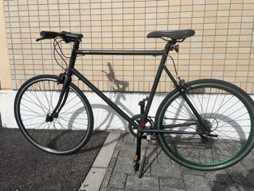 tokyo bike 9s Lサイズ ブラック リア:グリーン
